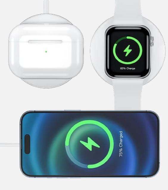 magsafe 充電器 3in1 15W 急速充電 iPhone Apple Watch AirPods 充電 TYPE-C < 家電/AV magsafe 充電器 3in1 15W 急速充電 iPhone Apple Watch AirPods 充電 TYPE-C < 家電/AVの
