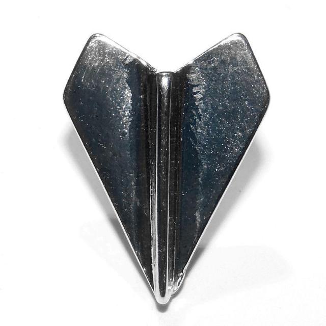 銀色 紙飛行機 飛行機 ピンバッジ バッジ ピンズ ピンブローチ ブローチ ラペルピン 折り紙 < 男性アクセサリー/時計 銀色 紙飛行機 飛行機 ピンバッジ バッジ ピンズ ピンブローチ ブローチ ラペルピン 折り紙 < 男性アクセサリー/時計の