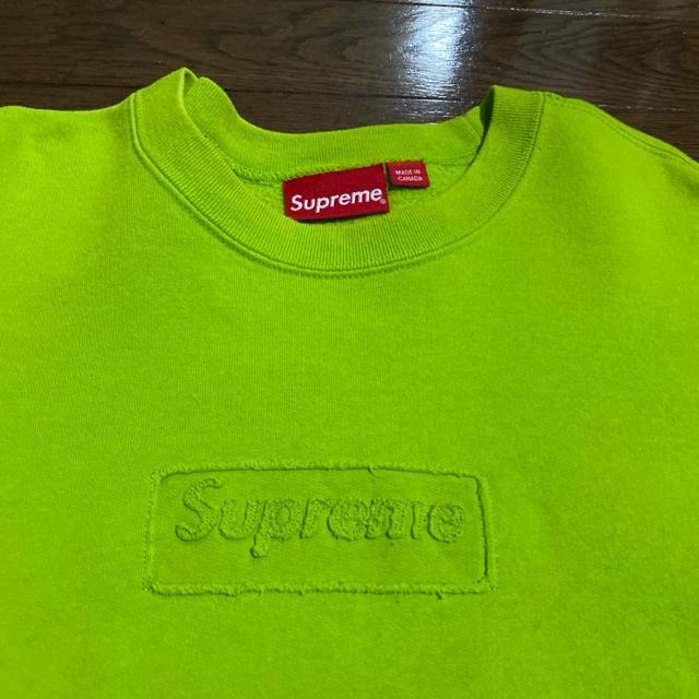 y20sszSupremeVv[Cutout Logo Crewneck