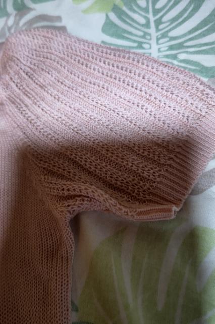 ★美品ピンク×サマー半袖ニット2L < 女性ファッション  ★美品ピンク×サマー半袖ニット2L < 女性ファッションの