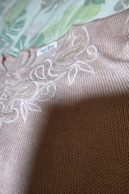 ★美品ピンク×サマー半袖ニット2L < 女性ファッション  ★美品ピンク×サマー半袖ニット2L < 女性ファッションの