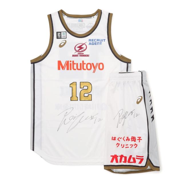 #12 ��� ���I�蒅�p 2024-25�I�[�Z���e�B�b�N���j�t�H�[��(AWAY�j�㉺�Z�b�g(���M�T�C������) 