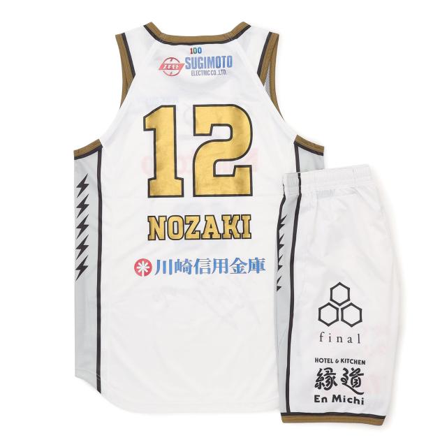 #12 ��� ���I�蒅�p 2024-25�I�[�Z���e�B�b�N���j�t�H�[��(AWAY�j�㉺�Z�b�g(���M�T�C������)