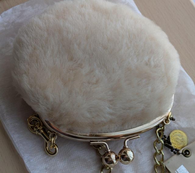 大特価!新品未使用 高級ポーチバック がま口ポーチ 羊皮ムートン レディースチェーンファーポーチバック 8,900円 < 女性ファッション 大特価!新品未使用 高級ポーチバック がま口ポーチ 羊皮ムートン レディースチェーンファーポーチバック 8,900円 < 女性ファッションの