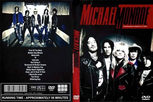 ᑗMICHAEL MONROE PROVINSSIROCK2011}CP[   CD/DVD/rfI 
