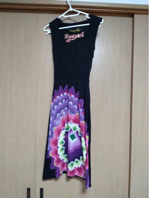 Desigual  デシグアル  黒  ワンピース  used美品 < ブランド  Desigual  デシグアル  黒  ワンピース  used美品 < ブランドの