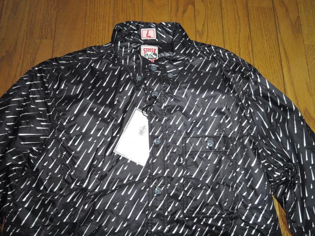 新品 NEXUS7 × STUSSY パッカブル ナイロン シャツ L 黒 ネクサスセブンZ ステューシー 長袖 定価22000円 < ブランド 新品 NEXUS7 × STUSSY パッカブル ナイロン シャツ L 黒 ネクサスセブンZ ステューシー 長袖 定価22000円 < ブランドの