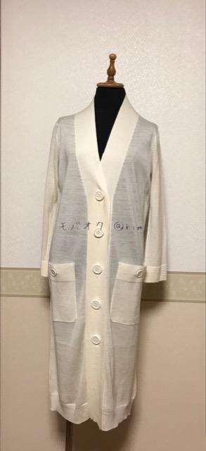 his miss 未使用 タグ付きニットカーディガン 白 < 女性ファッション  his miss 未使用 タグ付きニットカーディガン 白  < 女性ファッションの