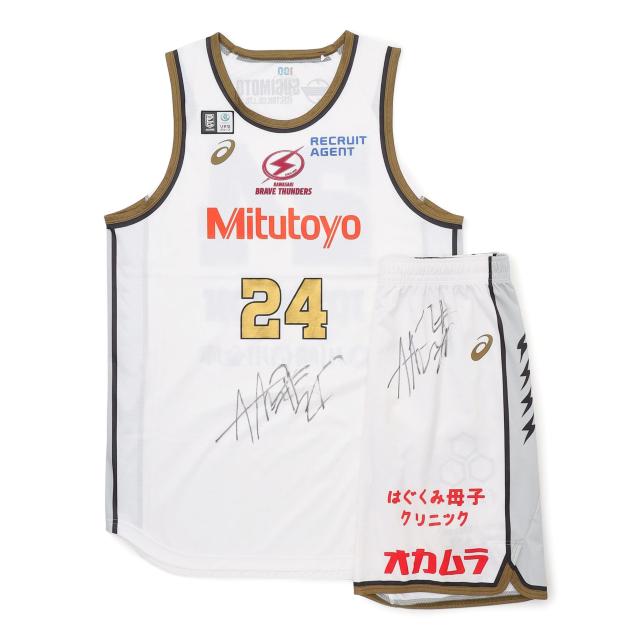 #24 �A���[�E�W�����\���I�蒅�p 2024-25�I�[�Z���e�B�b�N���j�t�H�[��(AWAY�j�㉺�Z�b�g(���M�T�C������) 