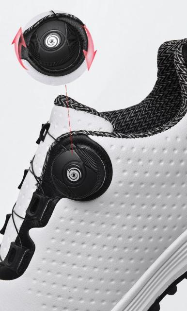 メンズ ゴルフシューズ スパイクレス ダイヤル式 ホワイト 26cm 26.5cm < レジャー/スポーツ メンズ ゴルフシューズ スパイクレス ダイヤル式 ホワイト 26cm 26.5cm < レジャー/スポーツの