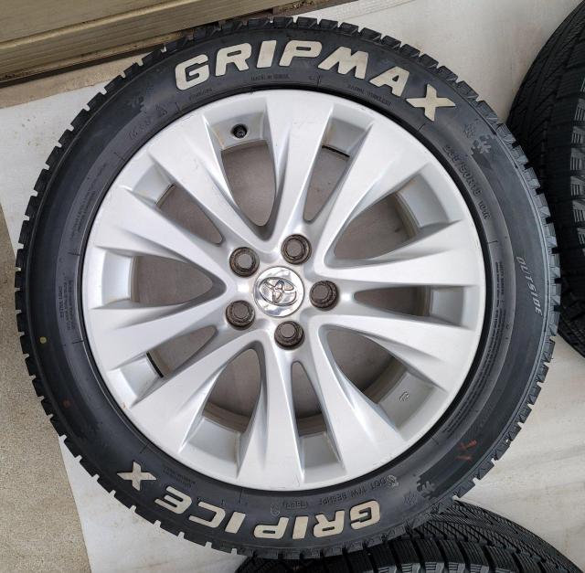 TOYOTA アルファード ヴェルファイア 20前期 純正 18インチ7.5J+45 PCD114.3スタッドレスタイヤ付き4本 < 自動車/バイク TOYOTA アルファード ヴェルファイア 20前期 純正 18インチ7.5J+45 PCD114.3スタッドレスタイヤ付き4本 < 自動車/バイク