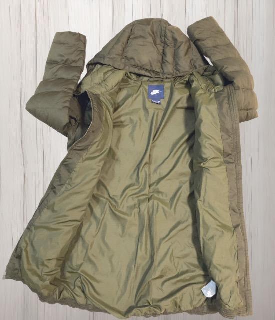 1時間限定特価未使用に近ビッグロゴNIKEナイキダウンジャケットダウンコート無地カーキ色ダブルファスナーダブルポケット大活躍人気 < 女性ファッション 1時間限定特価未使用に近ビッグロゴNIKEナイキダウンジャケットダウンコート無地カーキ色ダブルファスナーダブルポケット大活躍人気 < 女性ファッションの