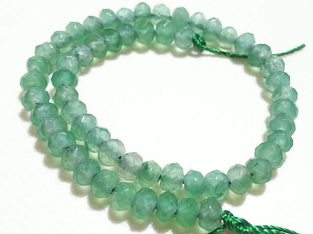 天然石★グリーンジェイド 4mmロンデルカット 半連 < 女性アクセサリー/時計 天然石★グリーンジェイド 4mmロンデルカット 半連 < 女性アクセサリー/時計の