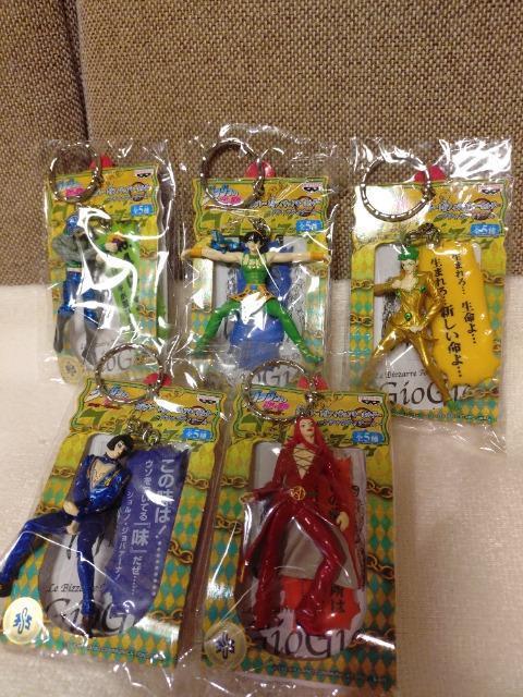 未使用 ジョジョ フィギュアキーホルダー チームブチャラティ全5種類セット! < アニメ/コミック/キャラクター 未使用 ジョジョ フィギュアキーホルダー チームブチャラティ全5種類セット! < アニメ/コミック/キャラクターの