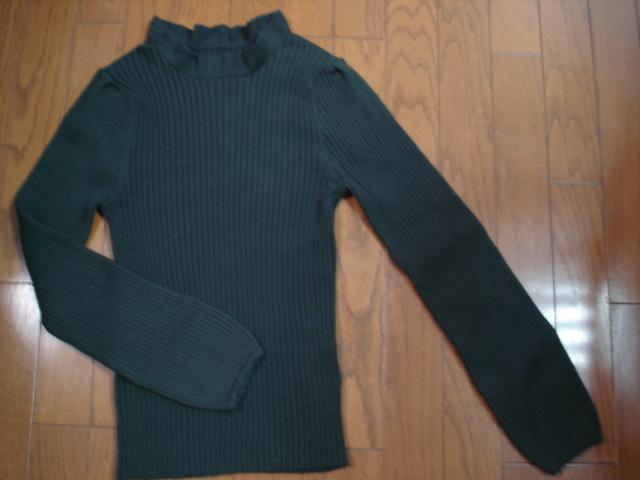 ★ケティ ketty 襟元プチフリルデザインリブ編みニット★着用1・2度!超激安! < ブランド ★ケティ ketty 襟元プチフリルデザインリブ編みニット★着用1・2度!超激安! < ブランドの