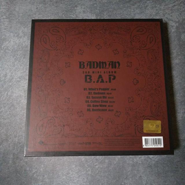 B.A.P【廃盤】CD「Badman: 3rd Mini Album」中古品 トレカなし < CD/DVD/ビデオ B.A.P【廃盤】CD「Badman: 3rd Mini Album」中古品 トレカなし < CD/DVD/ビデオの