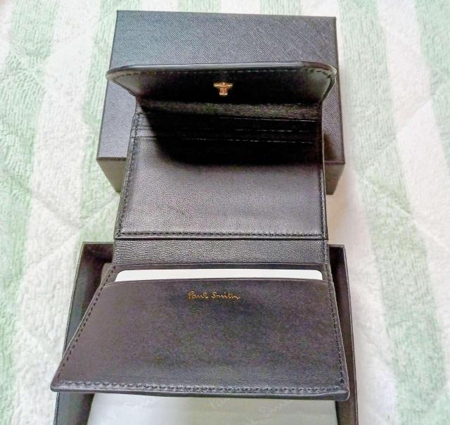 �|�[���X�~�X Paul Smith �O�܂���z ���܌� �}���`�X�g���C�v �u���b�N ���t�� �� �u�����h�� 