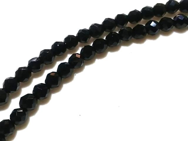 天然石★ブラックスピネル 3mm64面カット 1連 < 女性アクセサリー/時計 天然石★ブラックスピネル 3mm64面カット 1連 < 女性アクセサリー/時計の