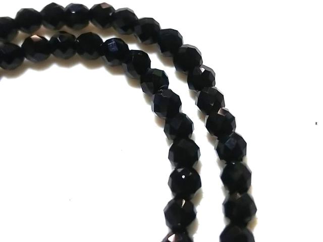 天然石★ブラックスピネル 3mm64面カット 1連 < 女性アクセサリー/時計 天然石★ブラックスピネル 3mm64面カット 1連 < 女性アクセサリー/時計の