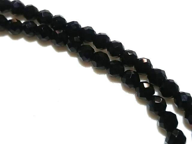 天然石★ブラックスピネル 3mm64面カット 1連 < 女性アクセサリー/時計 天然石★ブラックスピネル 3mm64面カット 1連 < 女性アクセサリー/時計の