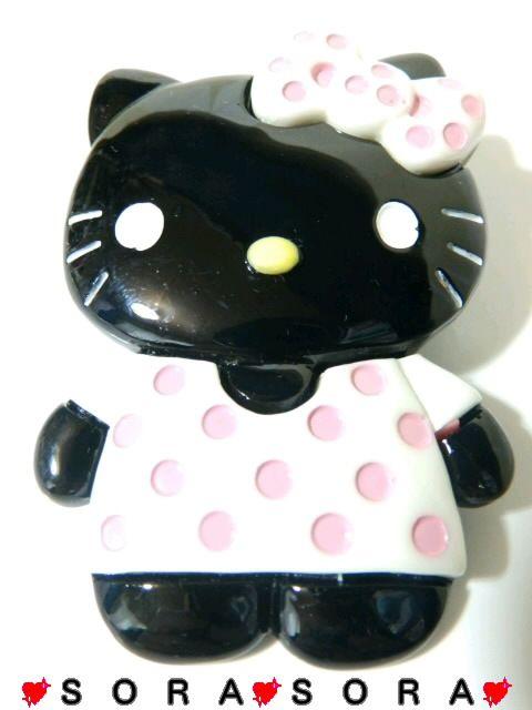 【キティ】BIG♪デコパーツ 水玉ドットブラック < 香水/コスメ/ネイル 【キティ】BIG♪デコパーツ 水玉ドットブラック < 香水/コスメ/ネイルの