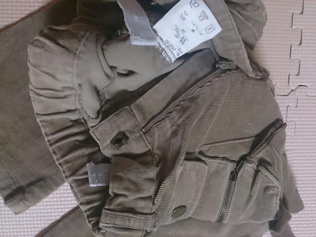 90 コーディロイ ベージュ 美品 < キッズ/ベビー 90 コーディロイ ベージュ 美品 < キッズ/ベビーの