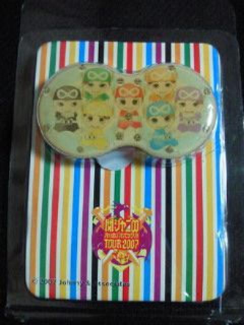 関ジャニ∞ ライブ コンサート えっ!ホンマ!?ビックリ!! フラッシングバッジ < タレントグッズ  関ジャニ∞ ライブ コンサート えっ!ホンマ!?ビックリ!! フラッシングバッジ  < タレントグッズの