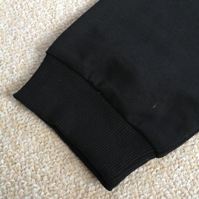 ディズニー・ミッキー刺繍バックレースアップジャケット黒 < 女性ファッション ディズニー・ミッキー刺繍バックレースアップジャケット黒 < 女性ファッションの