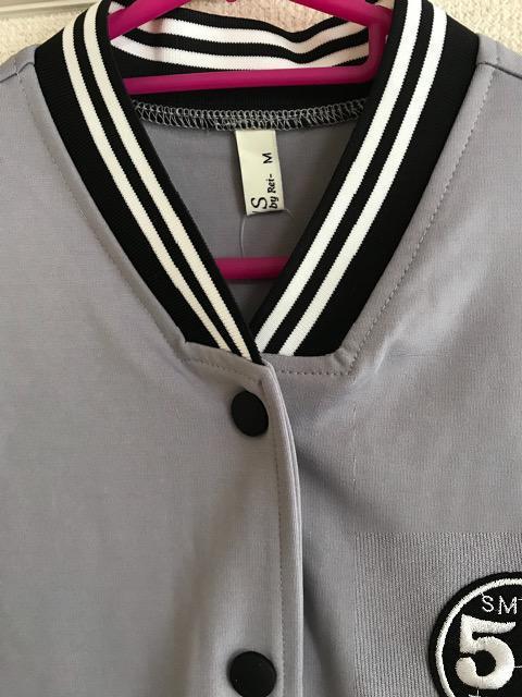 新品薄手バイカラー全開ゆったりジャケットM < 女性ファッション  新品薄手バイカラー全開ゆったりジャケットM < 女性ファッションの