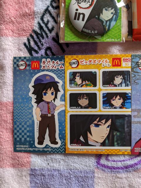 鬼滅☆義勇さんB点セット☆折り紙メモ 缶バッチ シール < アニメ/コミック/キャラクター 鬼滅☆義勇さんB点セット☆折り紙メモ 缶バッチ シール < アニメ/コミック/キャラクターの