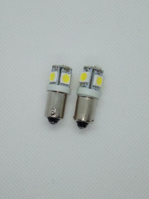 拡散LED【SMD5050】5発 通常極性 BA9S180° (G14)2個 < 自動車/バイク 拡散LED【SMD5050】5発 通常極性 BA9S180° (G14)2個 < 自動車/バイク