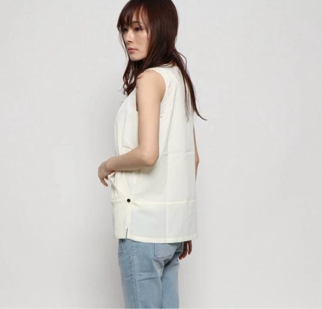 新品☆nano universe(ナノユニバース)インナータンク付カシュークールジレブラウス☆ < ブランド 新品☆nano universe(ナノユニバース)インナータンク付カシュークールジレブラウス☆ < ブランドの