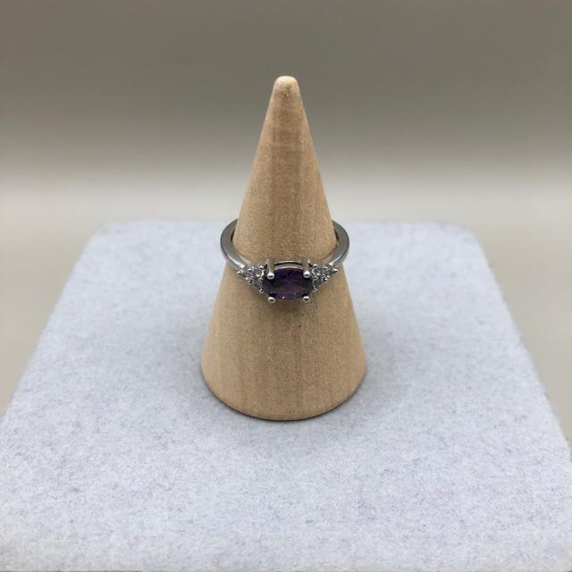 即決 925 シルバー パープル リング 指輪 11号 < 女性アクセサリー/時計  即決 925 シルバー パープル リング 指輪 11号  < 女性アクセサリー/時計の
