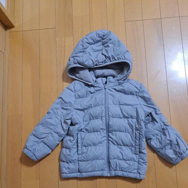 100cmフード取り外し可能ダウンジャケット < キッズ/ベビー  100cmフード取り外し可能ダウンジャケット  < キッズ/ベビーの