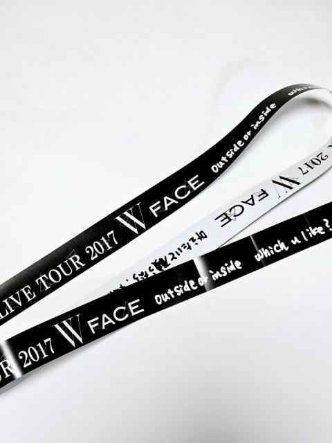 (103) 倖田來未 W FACE ライブテープ 白黒 全長99.6p < タレントグッズ  (103) 倖田來未 W FACE ライブテープ 白黒 全長99.6p < タレントグッズの