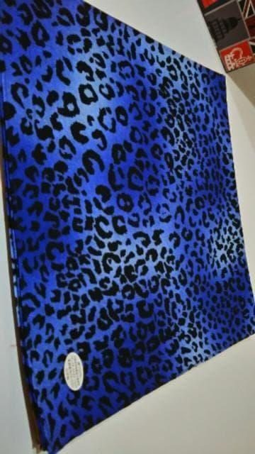 ◆新品◆バンダナ◆ヒョウ柄◆Black/Blue◆ < 女性ファッション  ◆新品◆バンダナ◆ヒョウ柄◆Black/Blue◆  < 女性ファッションの