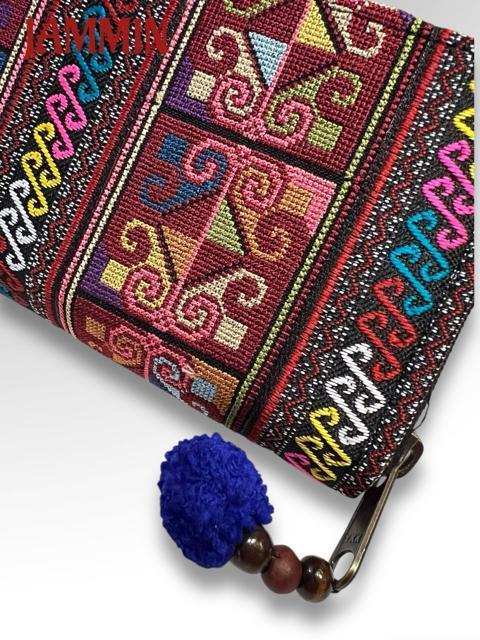 モン族刺繍財布 エスニック アジアン 民族 モン族 財布 ヒッピー < 女性ファッション  モン族刺繍財布 エスニック アジアン 民族 モン族 財布 ヒッピー < 女性ファッションの
