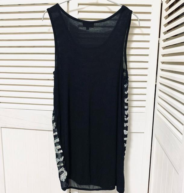 美品 TOPSHOP トップショップ スパンコール タンクトップ 36 < ブランド  美品 TOPSHOP トップショップ スパンコール タンクトップ 36 < ブランドの