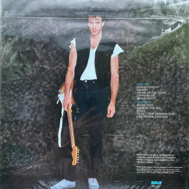 LIVING IN OZ/ RICK SPRINGFIELD  CD/DVD/rfI 