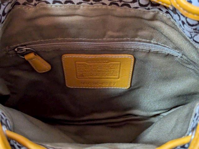 【COACH】コーチ 巾着型 ショルダーバッグ シグネチャー 正規未使用品 < ブランド 【COACH】コーチ 巾着型 ショルダーバッグ シグネチャー 正規未使用品 < ブランドの