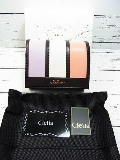 【正規品・未使用】Clelia クレリア 二つ折り財布 Bellezzaシリーズ(CL-10237)アメジスト < 女性ファッション  【正規品・未使用】Clelia クレリア 二つ折り財布 Bellezzaシリーズ(CL-10237)アメジスト < 女性ファッションの