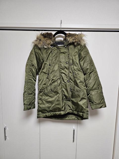 【新品】 BACK NUMBER ダウンジャケットモッズコート カーキ L < ブランド 【新品】 BACK NUMBER ダウンジャケットモッズコート カーキ L < ブランドの