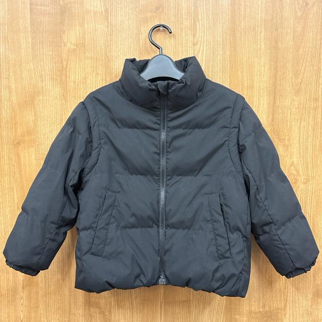 即決 GU ジーユー KIDSヒートパデッド2WAYブルゾン ブラック 120 < ブランド 即決 GU ジーユー KIDSヒートパデッド2WAYブルゾン ブラック 120 < ブランドの