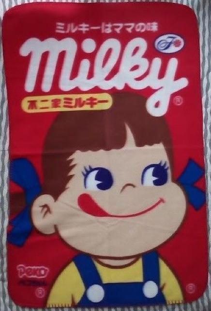 非売品 ペコちゃんお菓子くじフリースブランケット < アニメ/コミック/キャラクター  非売品 ペコちゃんお菓子くじフリースブランケット  < アニメ/コミック/キャラクターの