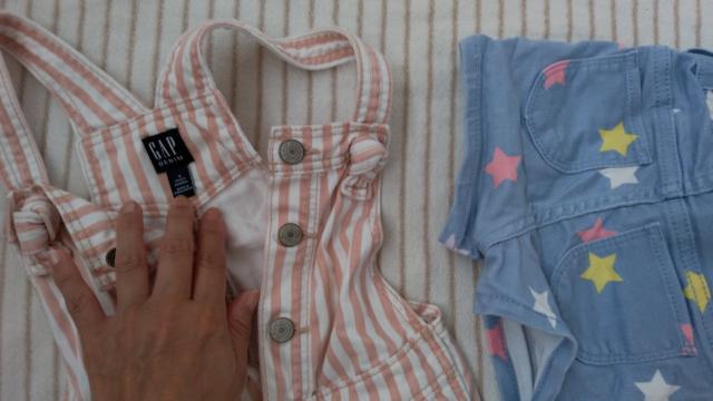 GAP オーバーオール ショートパンツ デニム2点3才 90サイズ < ブランド  GAP オーバーオール ショートパンツ デニム2点3才 90サイズ < ブランドの