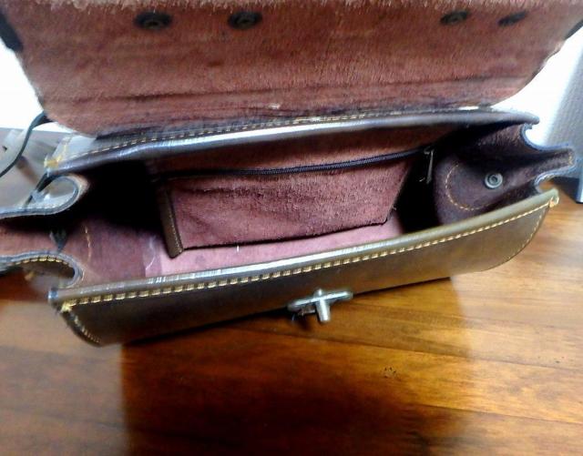 ◆ハンドバッグ レザー ブラウン 中古品 < 男性ファッション  ◆ハンドバッグ レザー ブラウン 中古品 < 男性ファッションの