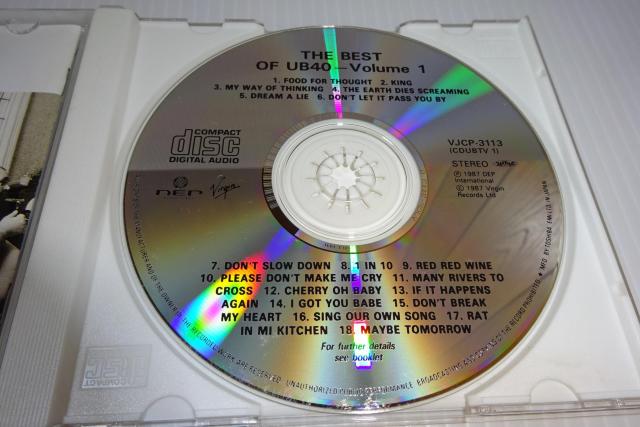 CDUB40The Best Of UB40(A)xXg2270~  CD/DVD/rfI 