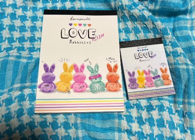 Rabbits×5 メモ ミニメモ  < インテリア/ライフ  Rabbits×5 メモ ミニメモ   < インテリア/ライフの