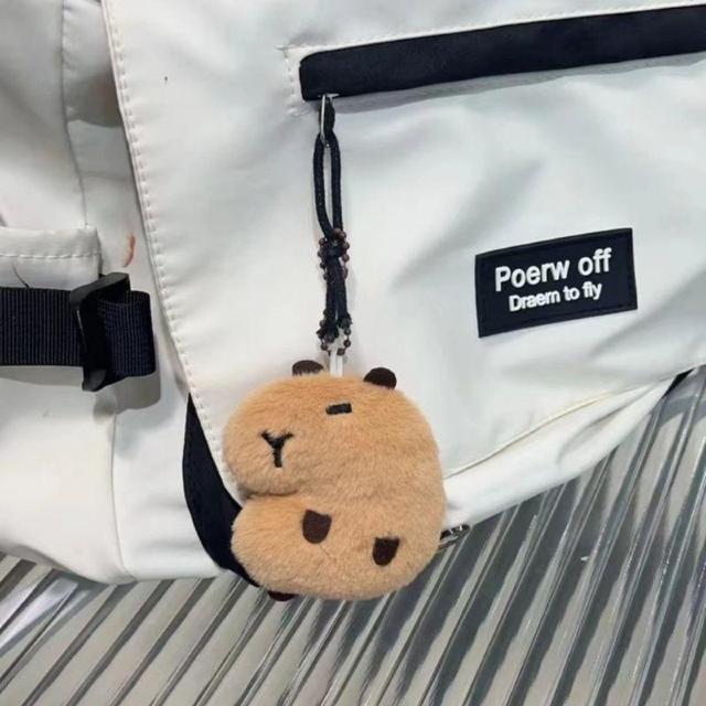 キーホルダー カピバラ ペンダント ぬいぐるみ マスコット シャウティング < おもちゃ  キーホルダー カピバラ ペンダント ぬいぐるみ マスコット シャウティング  < おもちゃの