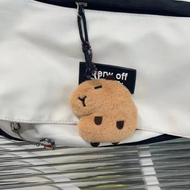 キーホルダー カピバラ ペンダント ぬいぐるみ マスコット シャウティング < おもちゃ  キーホルダー カピバラ ペンダント ぬいぐるみ マスコット シャウティング < おもちゃの